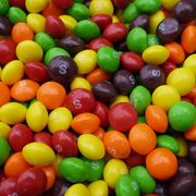 skittles lawsuit  closeup of multi coloured candy