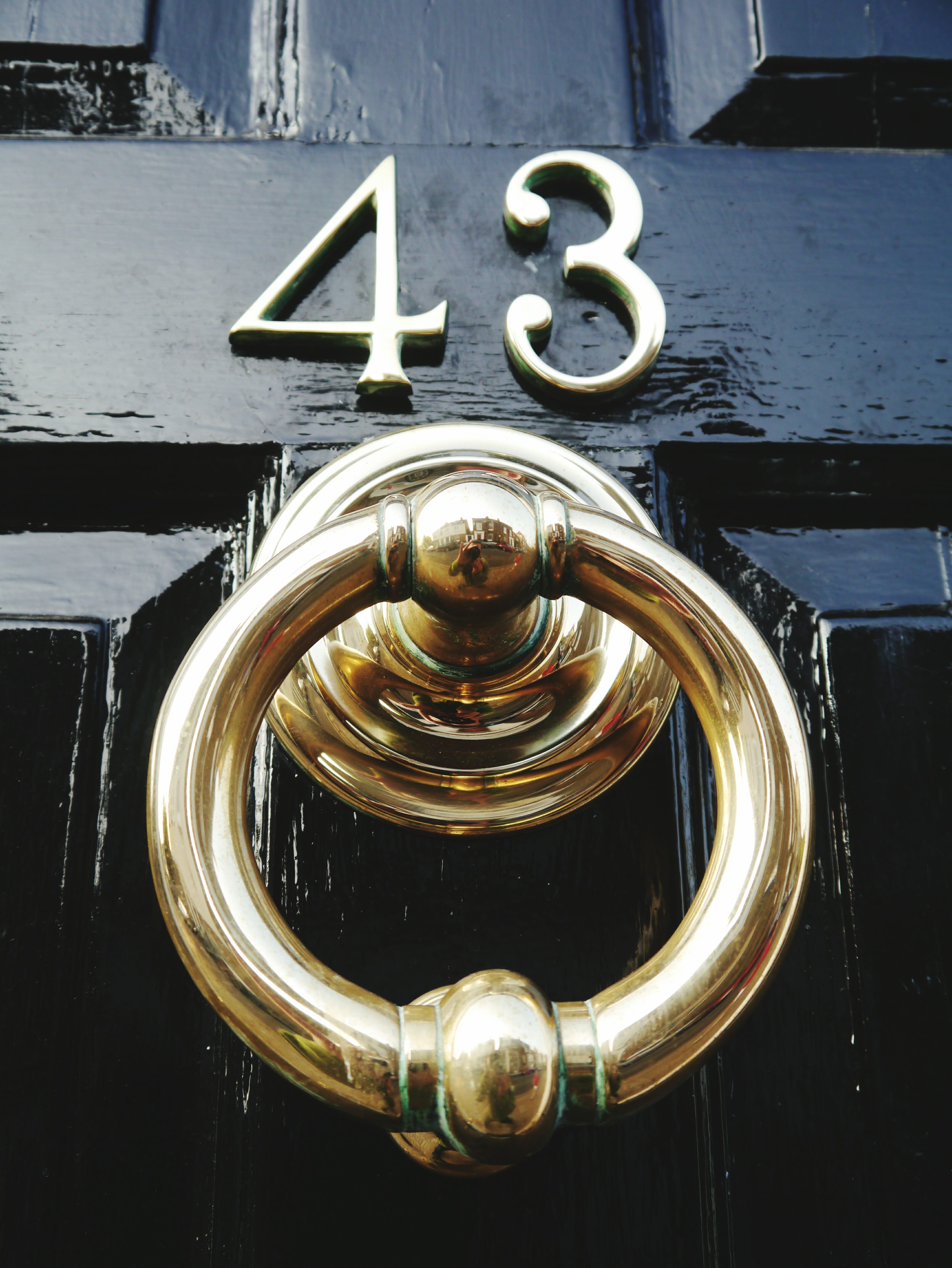 Old-Fashioned Door Knocker