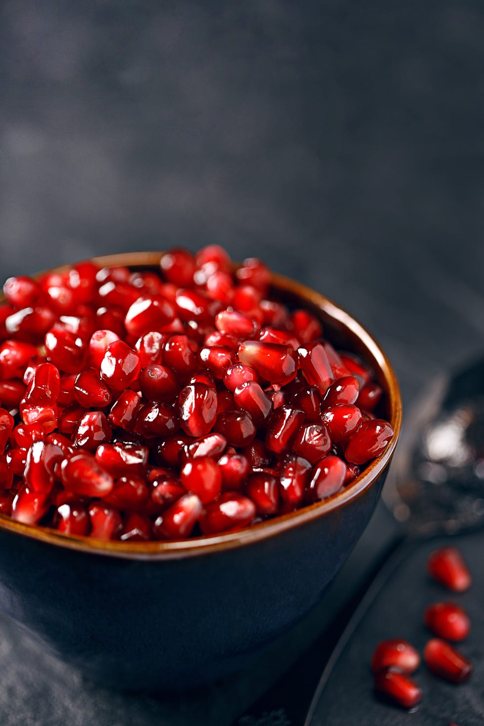 Close-Up Of Pomegranate Seeds