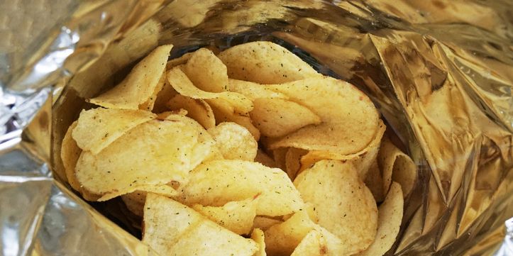 potato chip bag