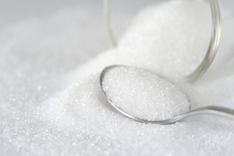 Close-Up Of Spoon In Sugar