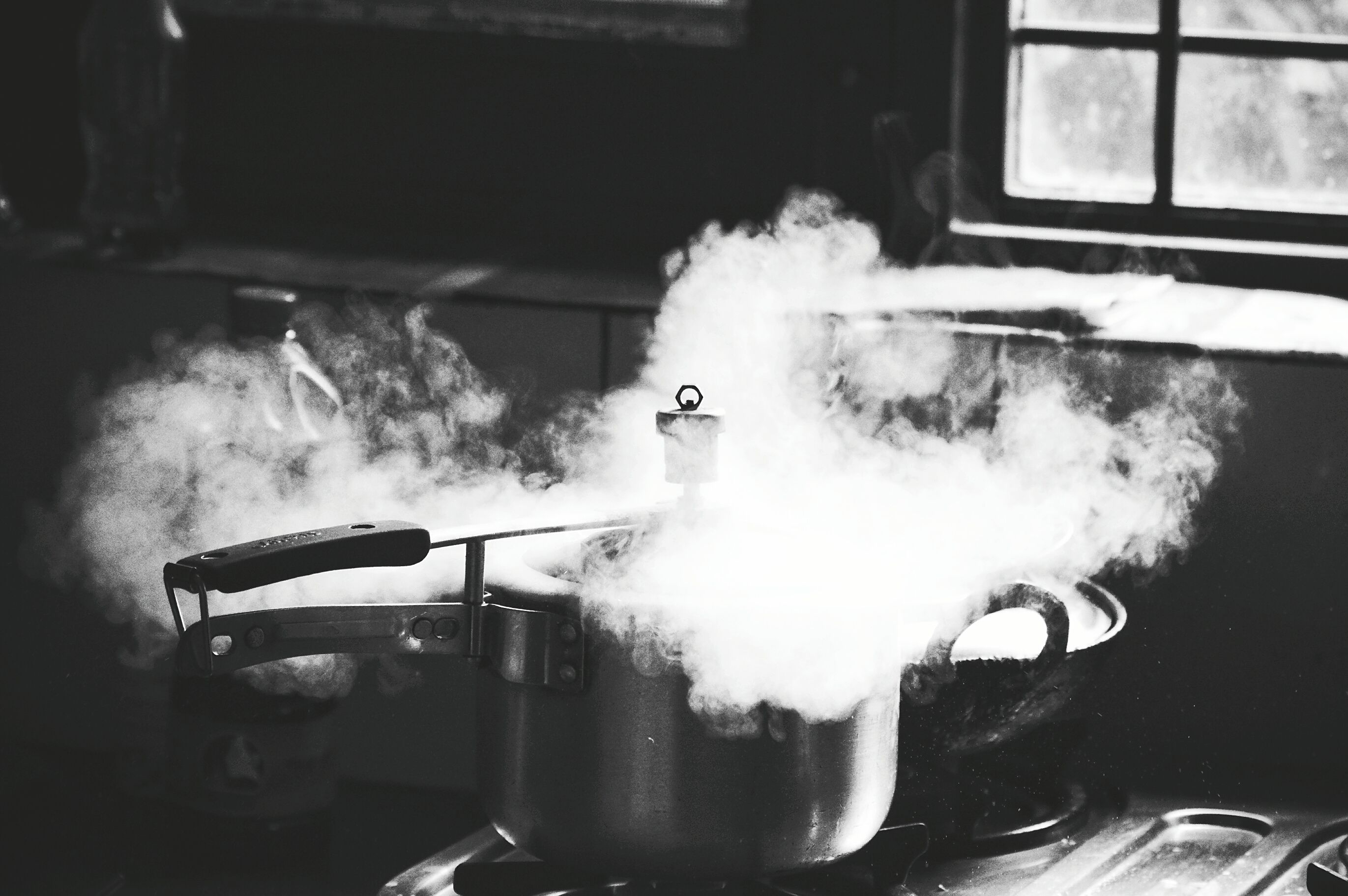 Pentola a pressione 7 litri a induzione Gas acciaio 18/10 Bialettii cucina  vapore