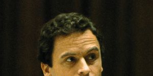 Mass Murderer Ted Bundy Pausing