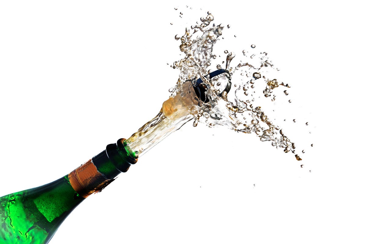 The Physics Behind Popping Champagne Bottles