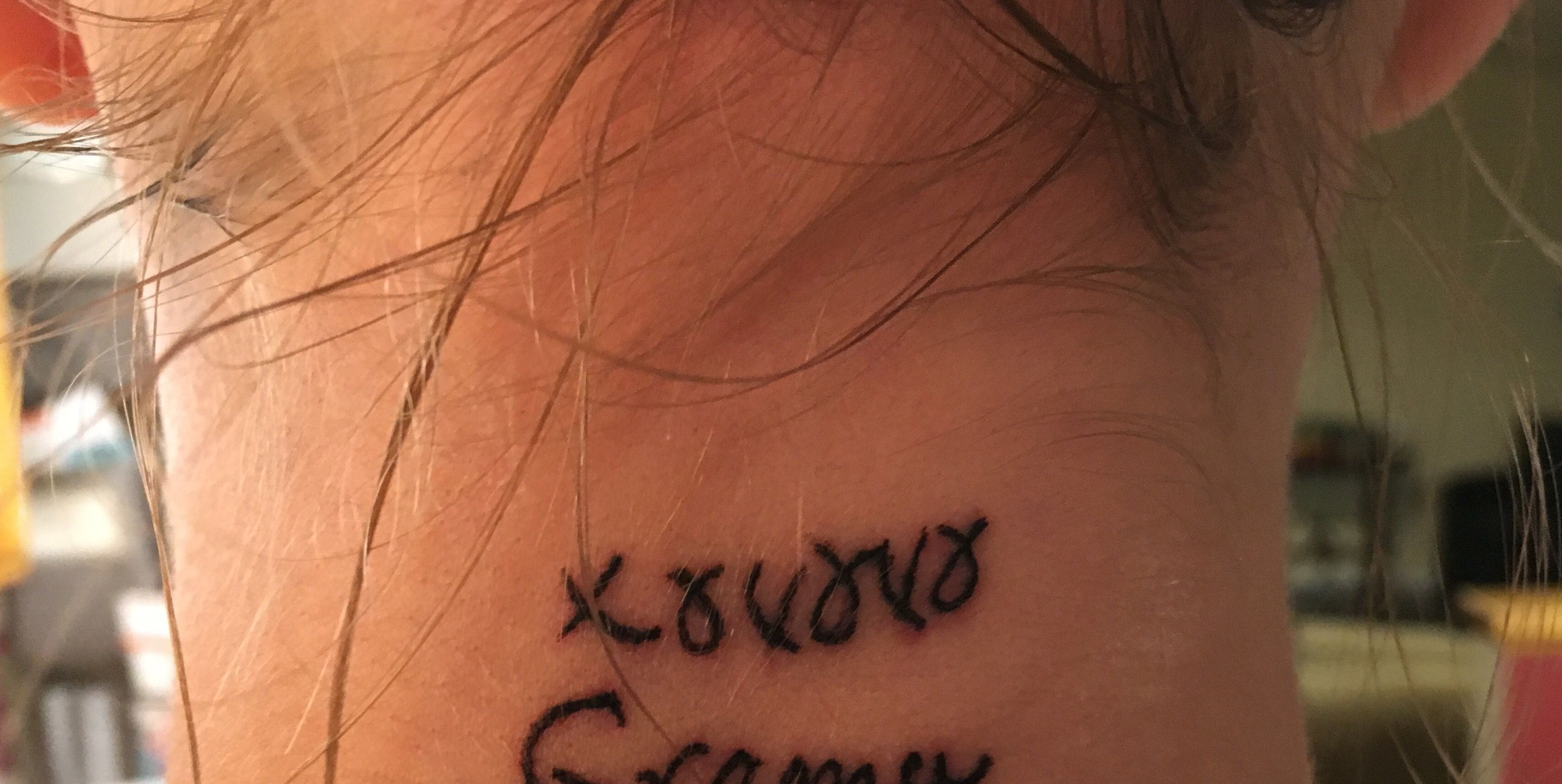 chest tattoos quotes about love