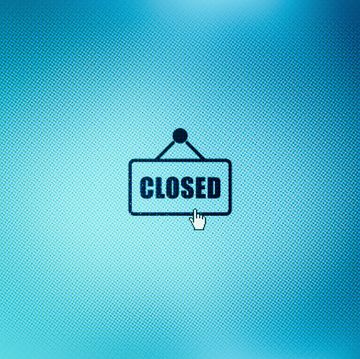 closed for business icon