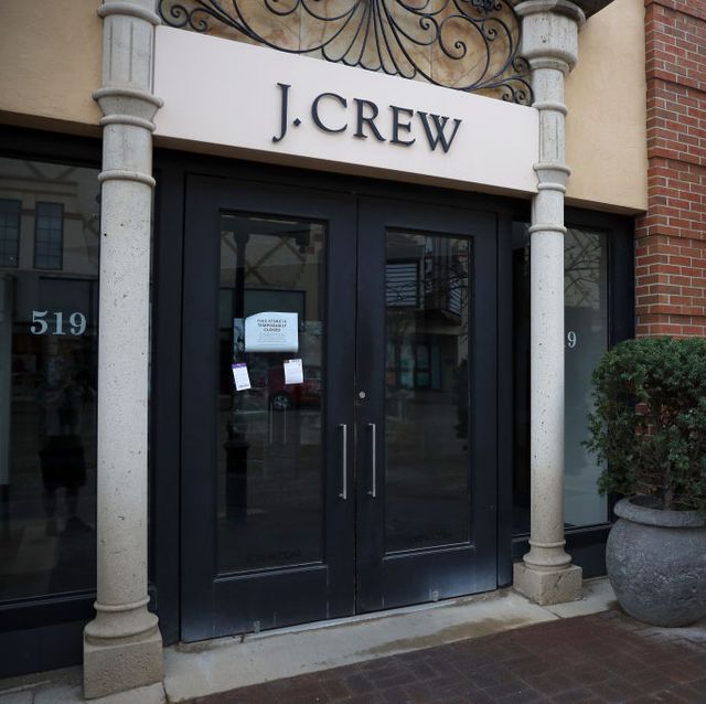 an empty j crew location as the company files for bankruptcy