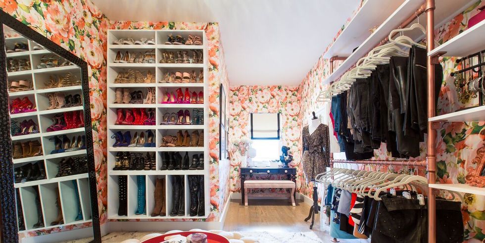 A Red Carpet Regular's Highly-Functional Closet  Small closet space, Dream  closet design, No closet solutions