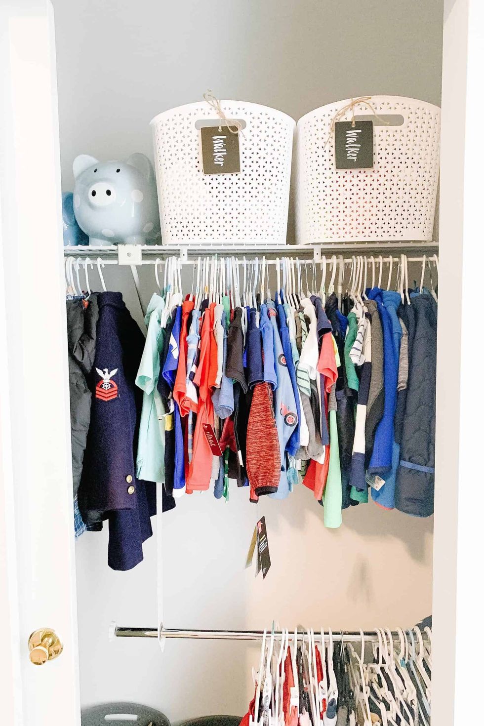 DIY Open Style Closet For Kids • My Sweet Things