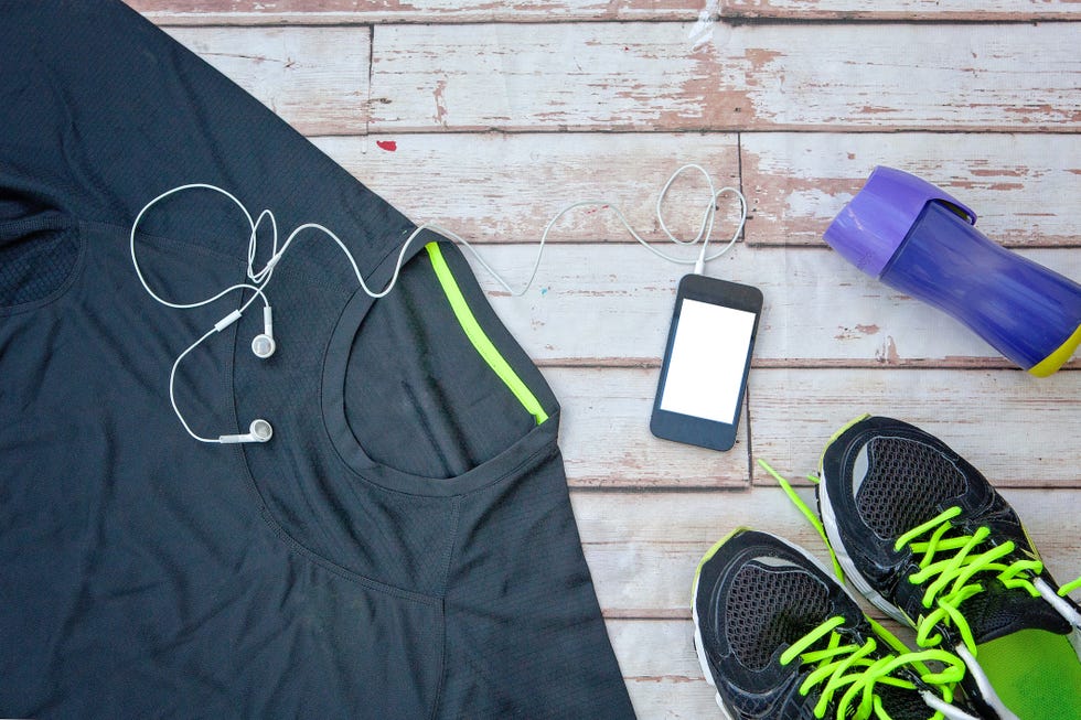 equipamiento para una carrera popular