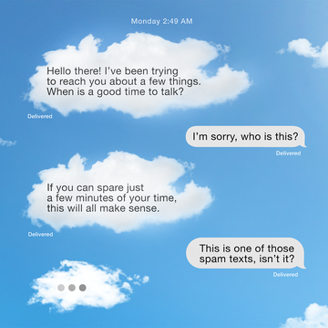 clouds texting