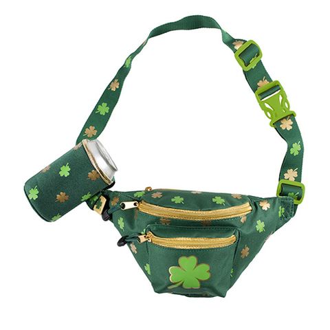 Unisex Clover Fanny Pack with Drink Holder