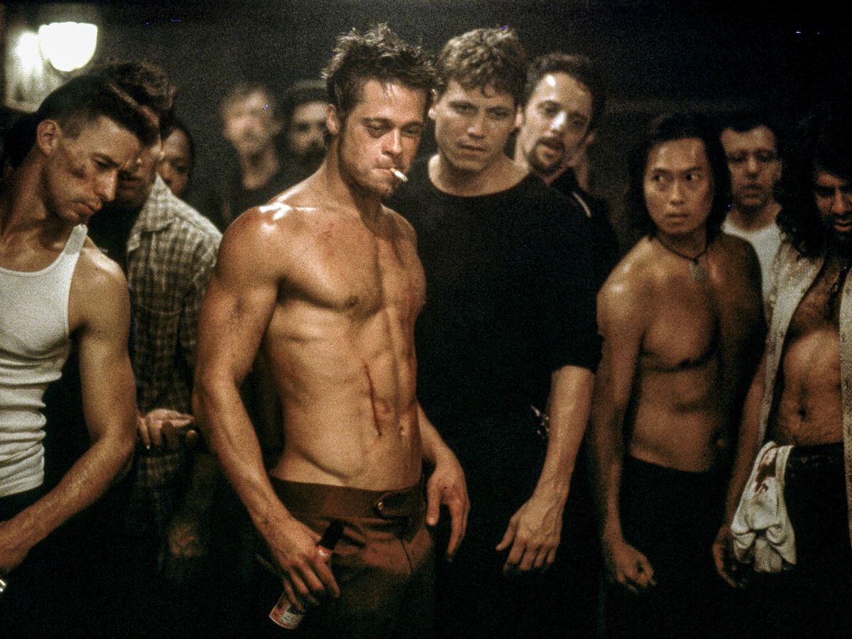 La transformación de Brad Pitt en 'El Club de la Lucha