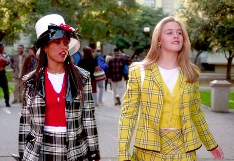 stacey dash﻿ and alicia silverstone in clueless, 1995