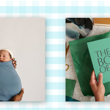 shirt baby carrier and custom book of dad