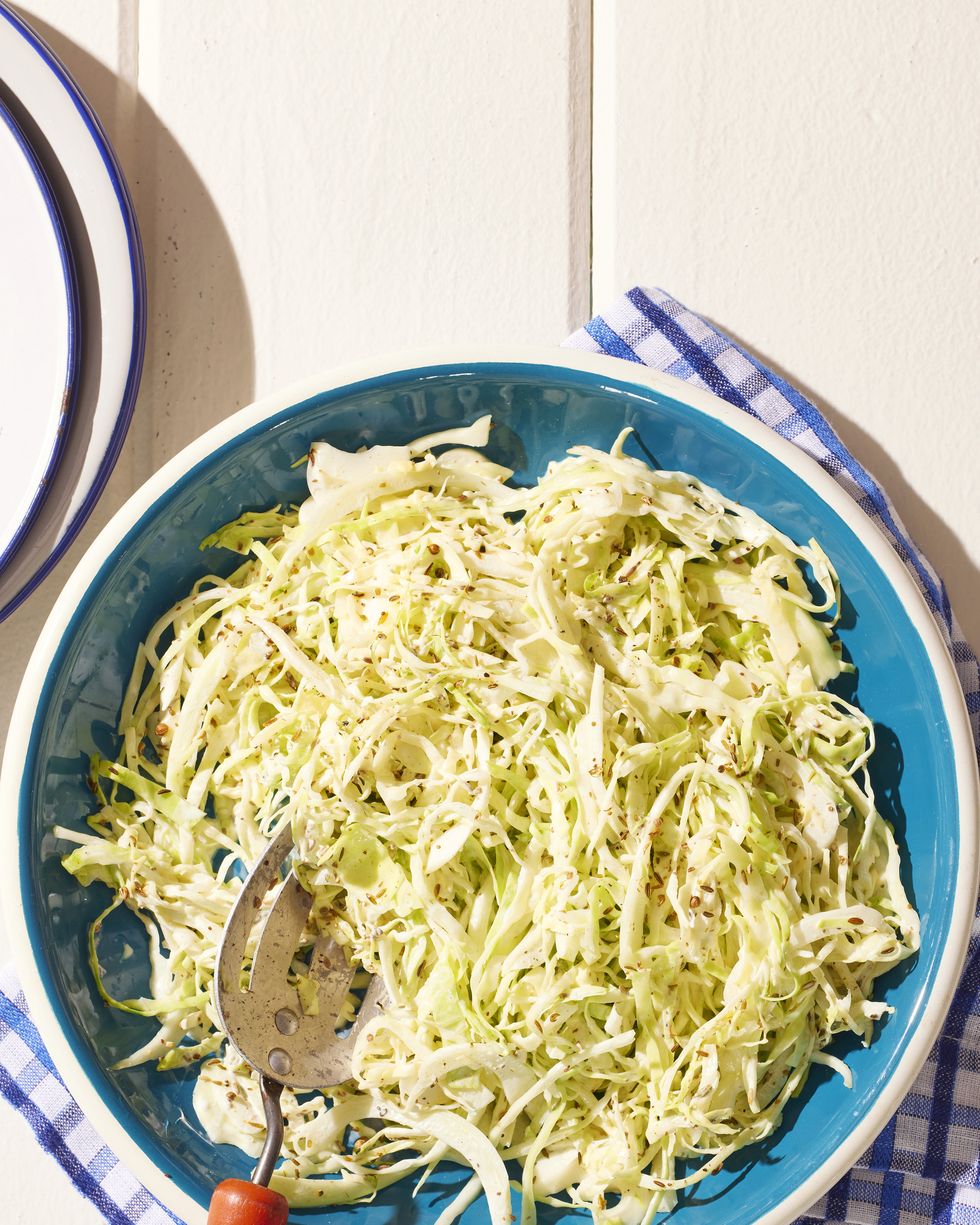 fourth of july toasted seed coleslaw