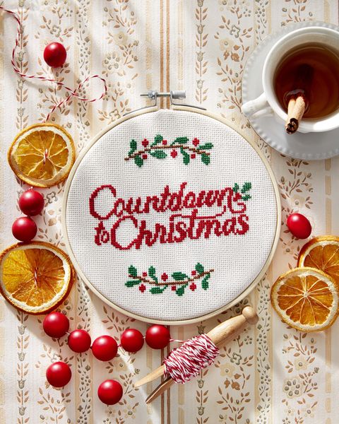 countdown to christmas cross stitch