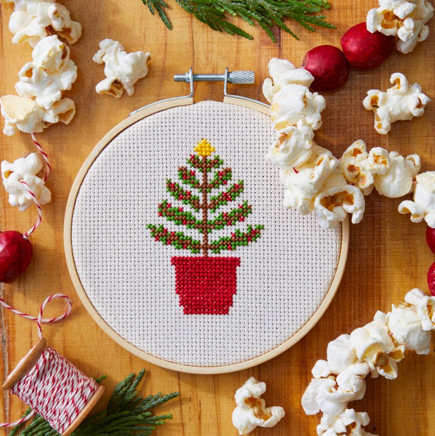 christmas tree cross stitch