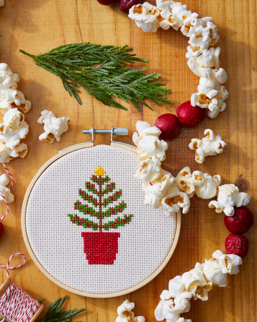 christmas tree cross stitch