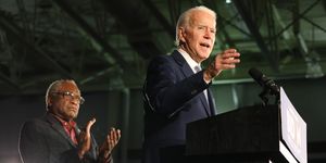 Democratic Presidential Candidate Joe Biden Holds South Carolina Primary Night Event In Columbia