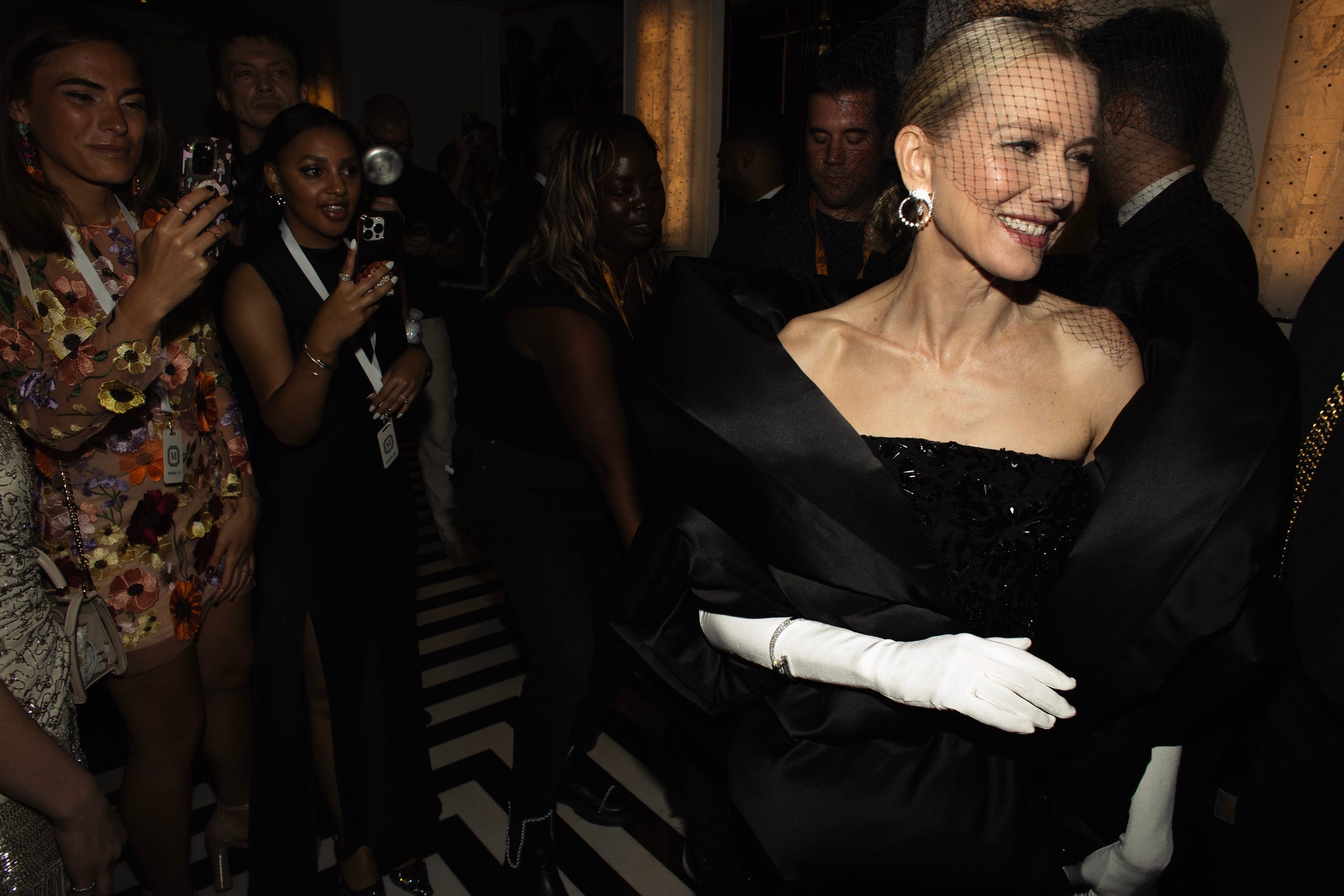 Naomi Watts Wore a Swanlike Balenciaga Tablecloth to the 2024 Met Gala