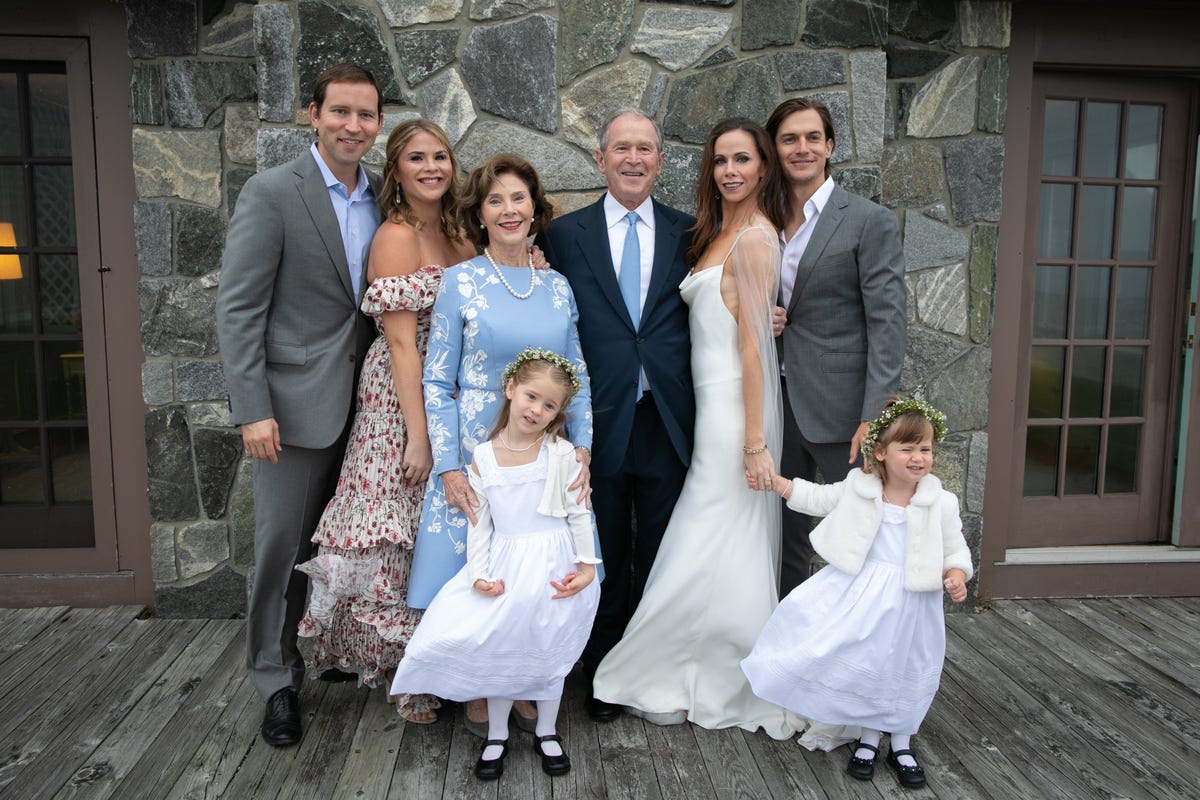 Barbara Bush And Craig Coynes Official Wedding Photos See The Bush