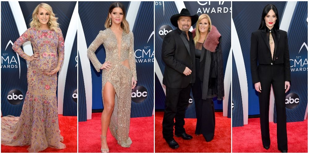 All of the Best Dressed Celebrities at the CMA Awards Red Carpet