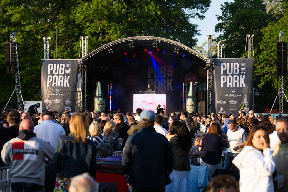 a crowd of people at a concert