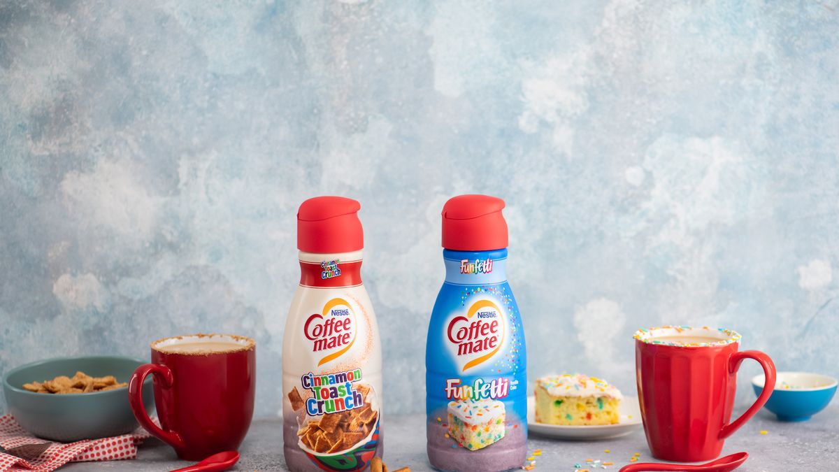 Coffee-Mate Is Coming Out With Cinnamon Toast Crunch And Funfetti Creamers