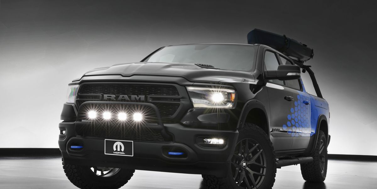 Mopar Reveals Its Dodge Challenger, Jeep Wrangler, Ram TRX SEMA Concepts
