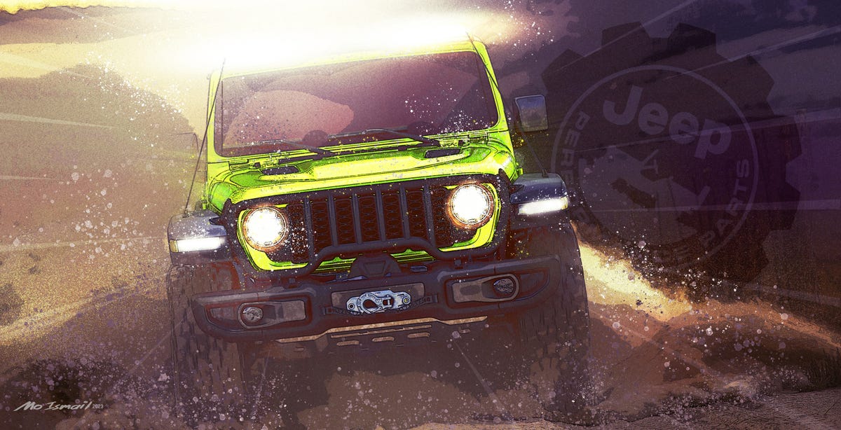 Jeep Teases 2023 Easter Jeep Safari With Eye-catching Sketch