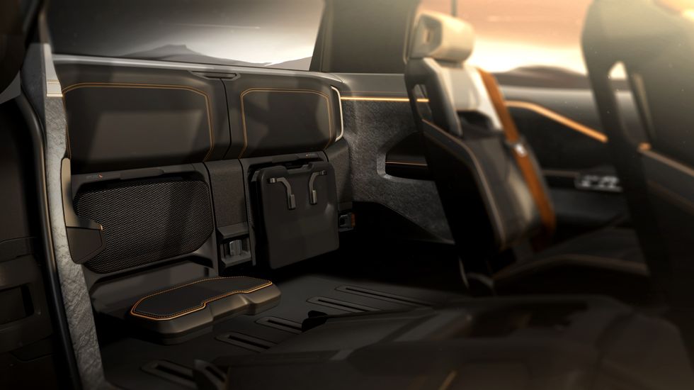 ram 1500 revolution battery electric vehicle concept featuring jump seat