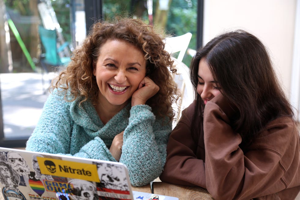 nadia sawalha lockdown interview