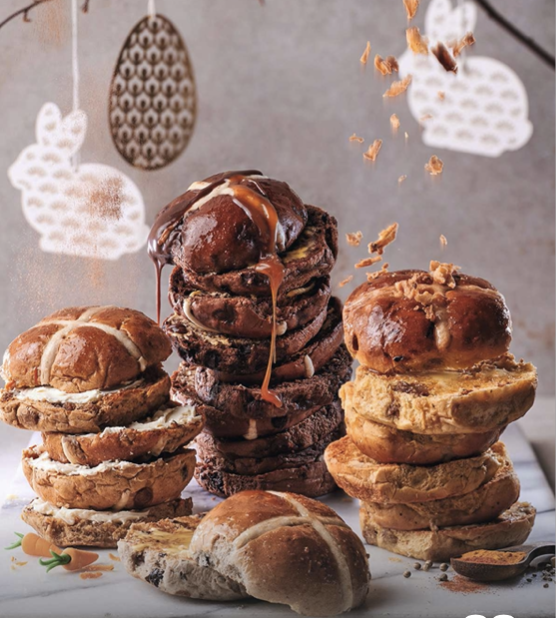 coop hot cross buns