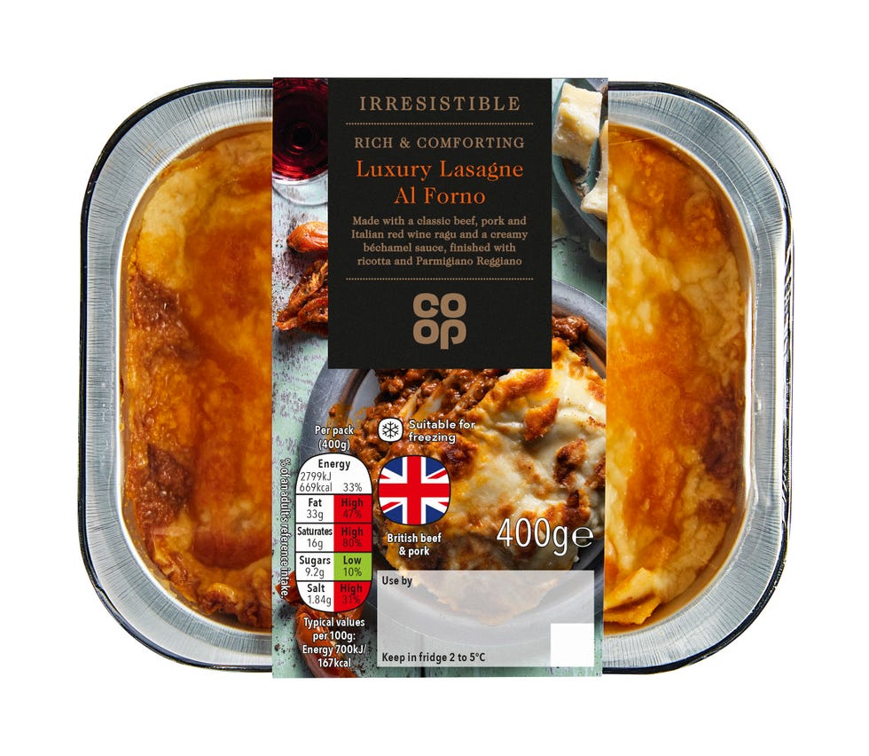 best supermarket lasagne