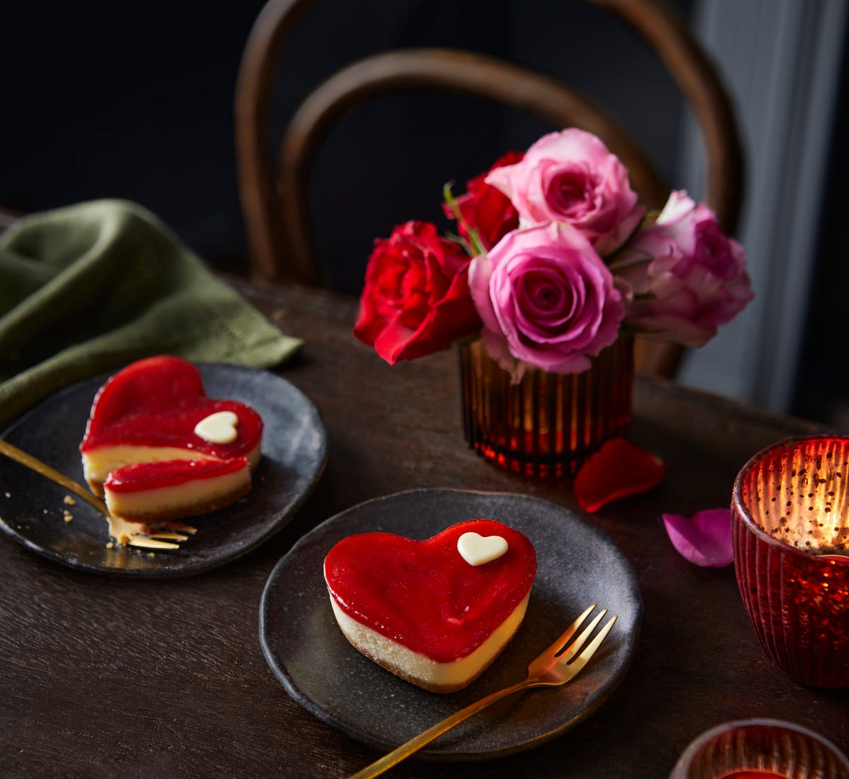 Buy Set of 2 Pink Heart Shaped Side Plates from the Next UK online shop