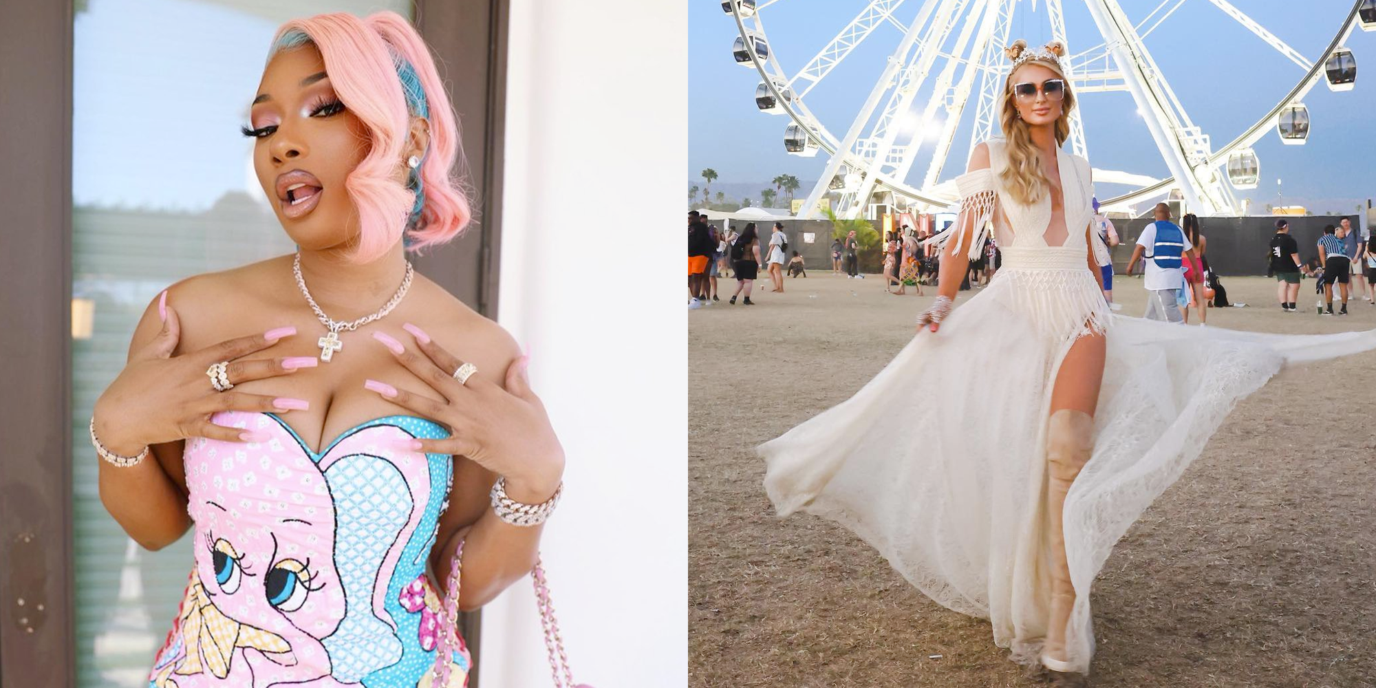 Photos: Most Daring Looks Celebrities Wore to 2022 Wireless Festival
