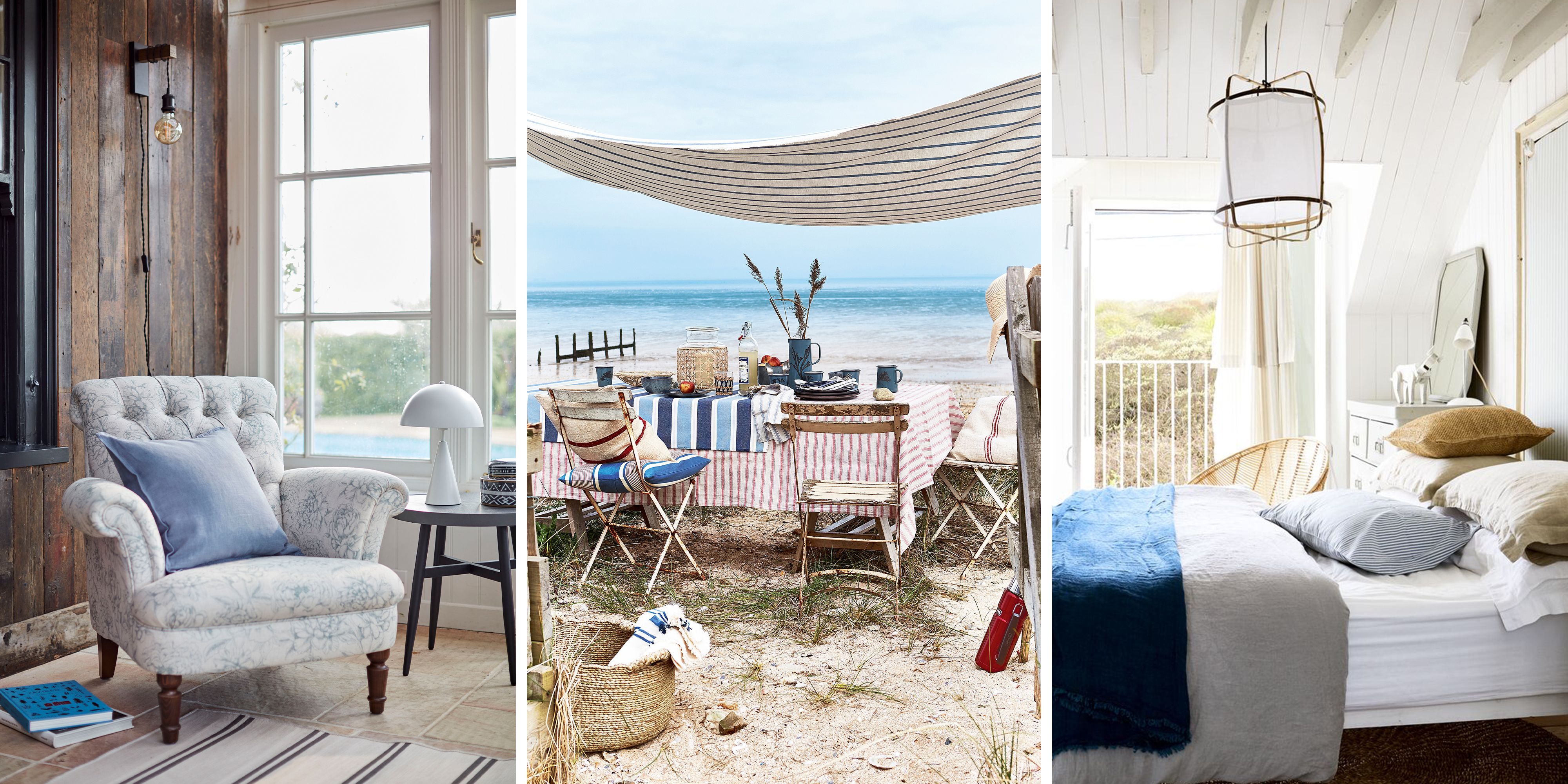 Coastal interiors: How to create a breezy beach house look