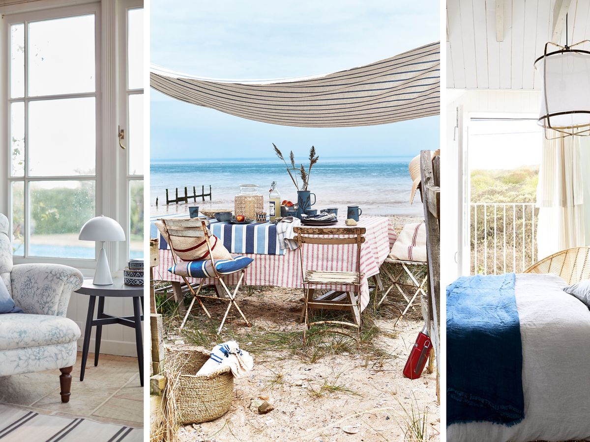 Coastal interiors: How to create a breezy beach house look