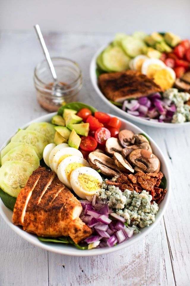 Grilled Chicken Salad - Eating Bird Food