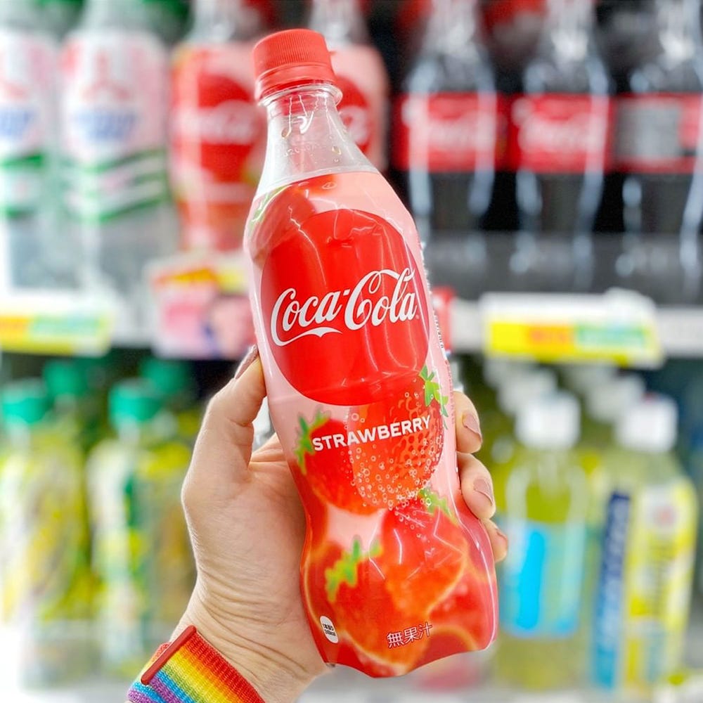 Coca Cola Strawberry From Japan Is Now Available In The Us