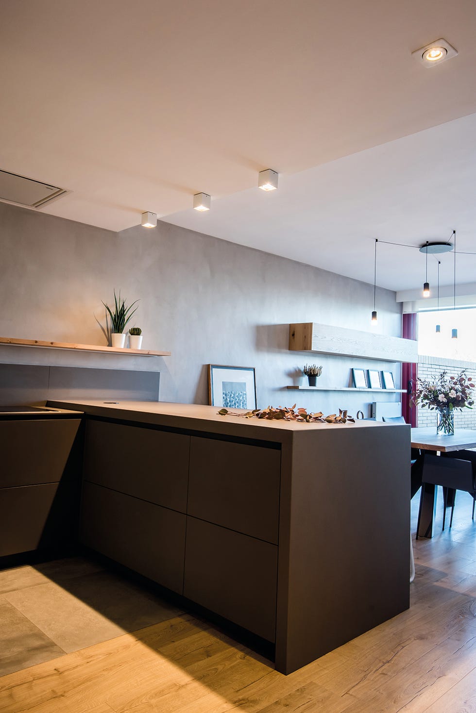 Cocina abierta al salón