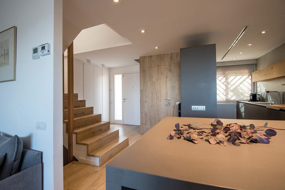 Cocina abierta al salón
