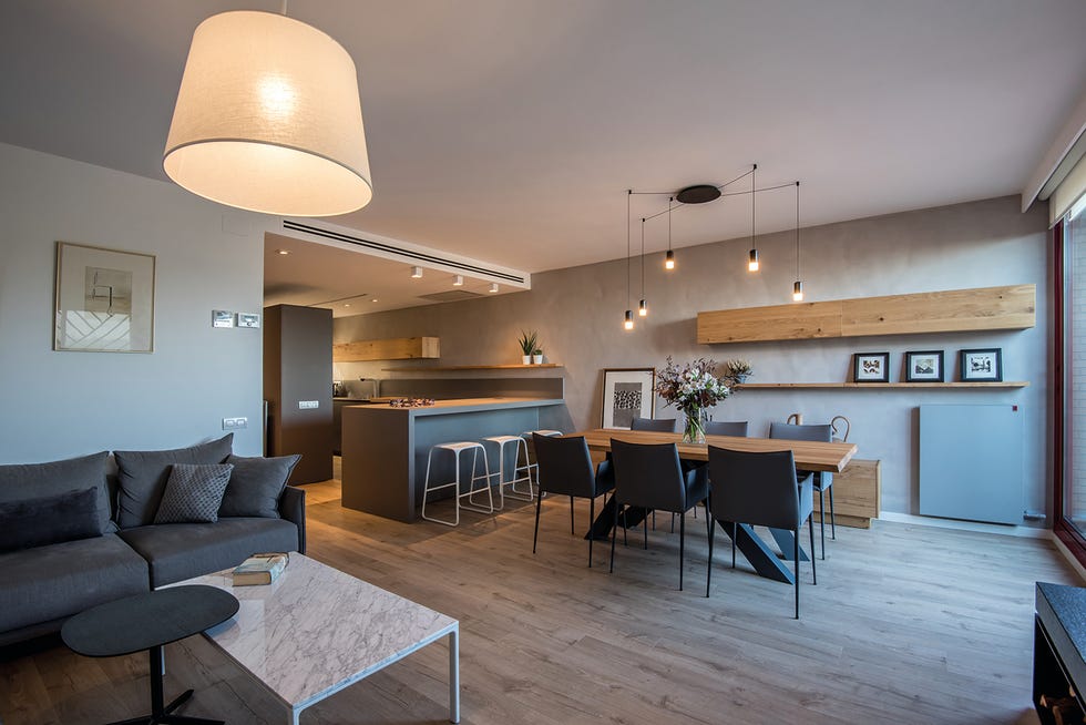 Cocina abierta al salón
