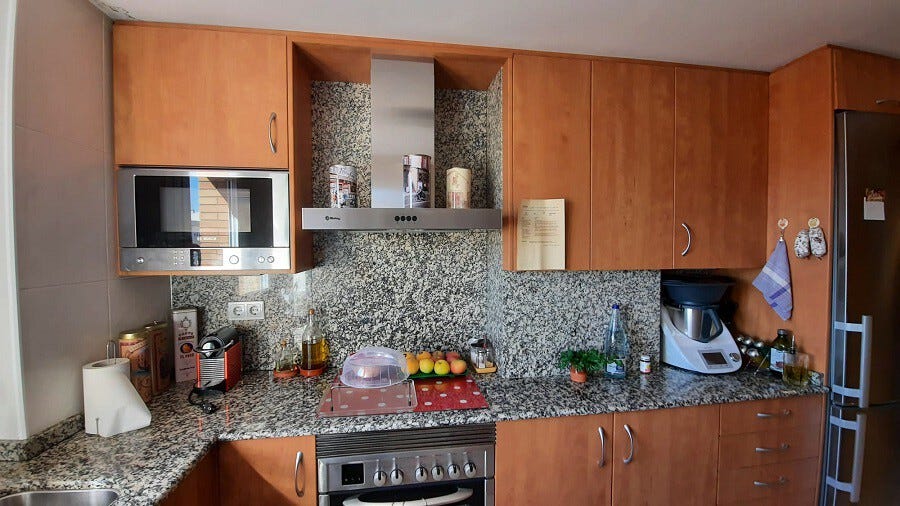 cocina antes de la reforma