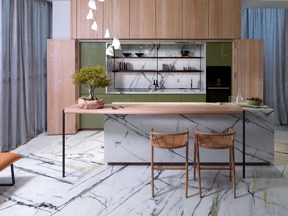 Accesorios PARA muebles de cocina moderna italiana Diseño de