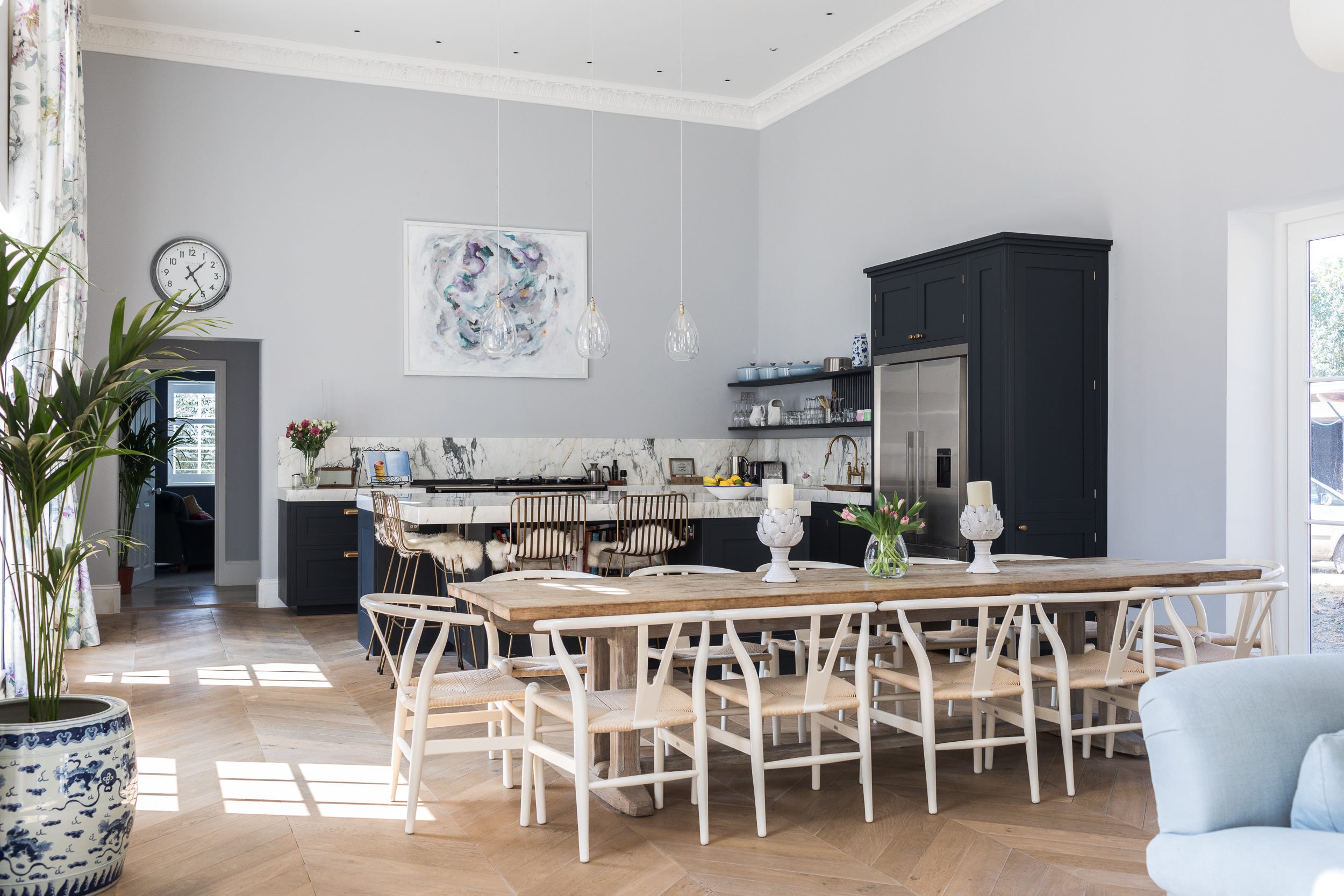 Cocina de Laura Butler en una casa victoriana