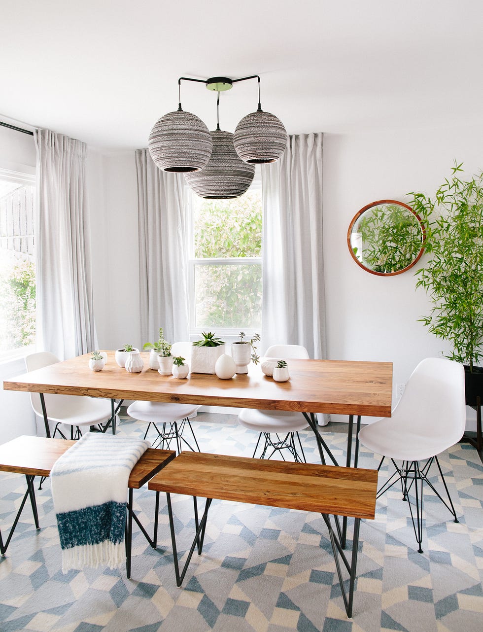 Cocina abierta diseñada por Maple & Plum