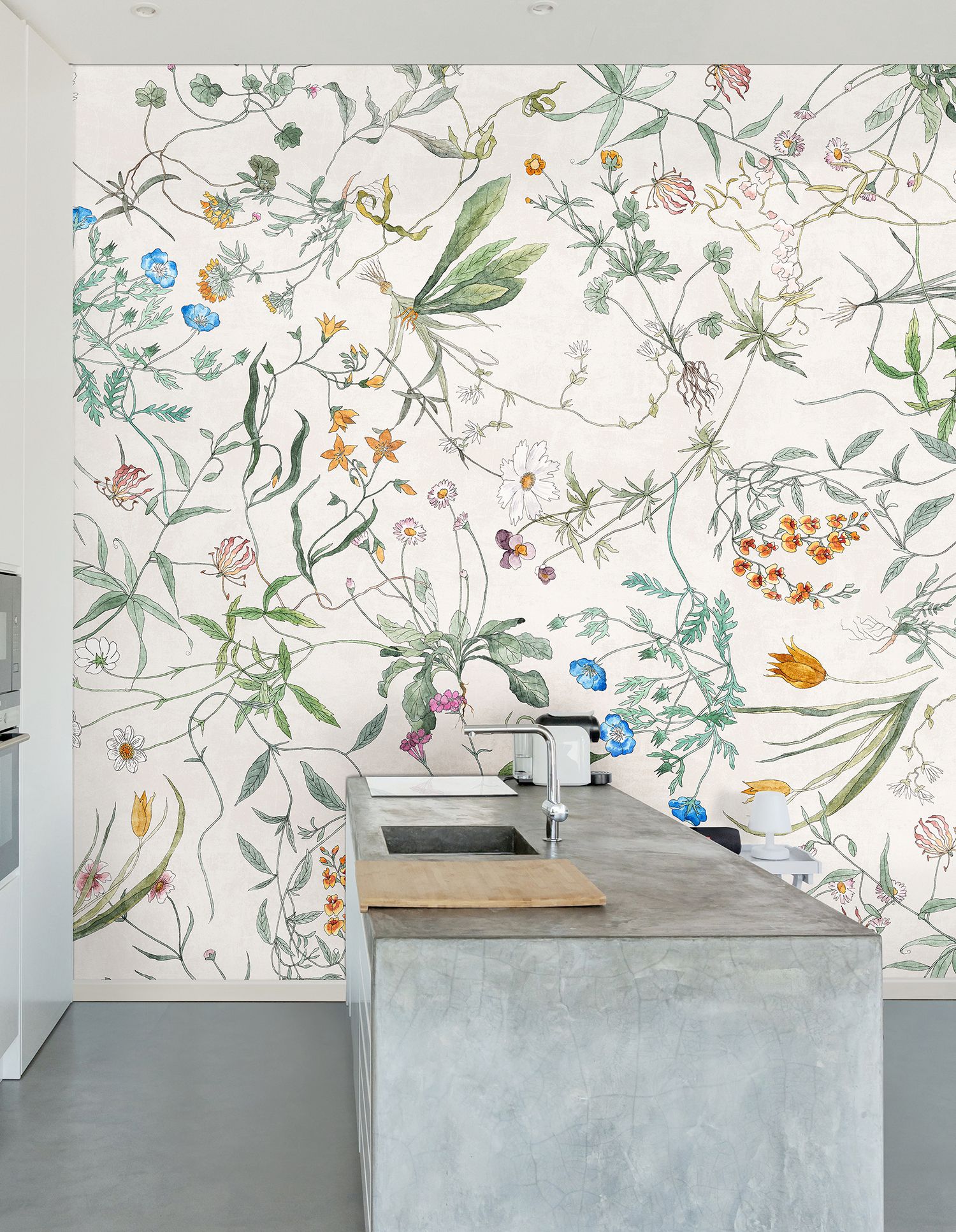 Ideas para poner papel pintado en las paredes de la cocina