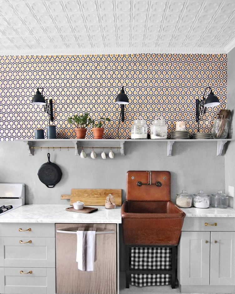 Frentes de cocina nuevos con estos azulejos adhesivos - cocinas